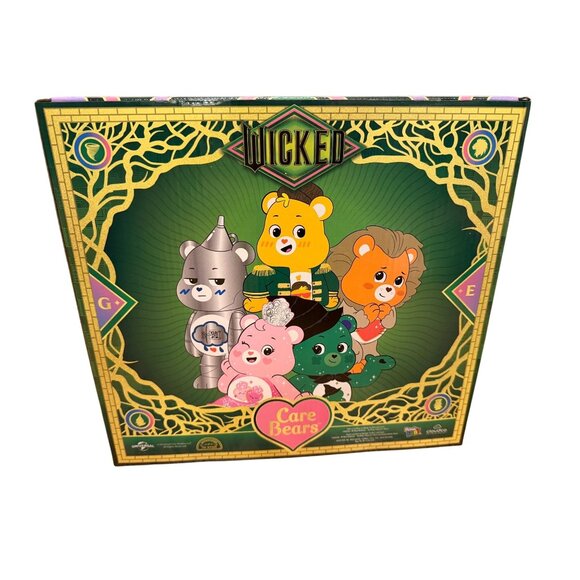 Care Bears x Wicked Complete 7-PiecePlush Set - NWT - Glinda, Elphaba & friends - Picture 8 of 9